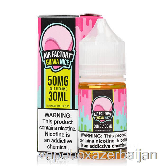 E-Juice Vape Guava Nice - Air Factory Salt - 30mL 50mg